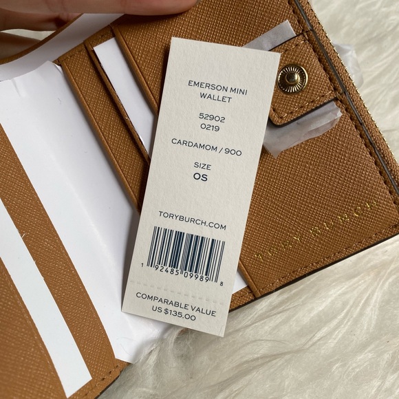 Tory Burch Emerson Mini Leather Wallet - Picture 5 of 11